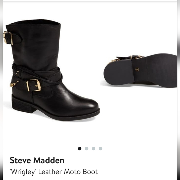 Steve Madden Moto Boot size 7 - Picture 2 of 11
